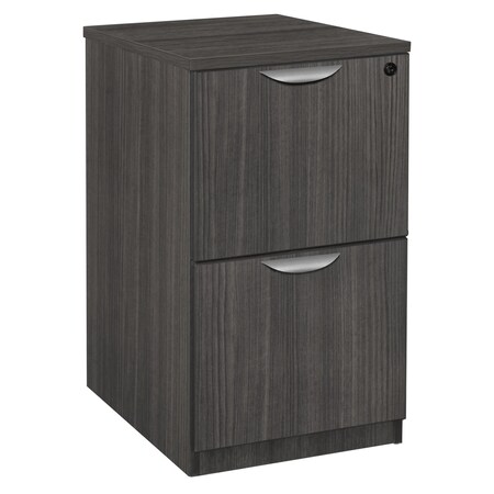 REGENCY 15.5 W Legacy File Cabinets, Ash Grey LPDFF22AG